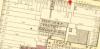 19th Century Map Showing the Location of a felt hat factory owned by P. Hirst and son at Arch Street Excavation Site